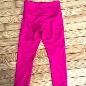 Zyia hot pink leggings